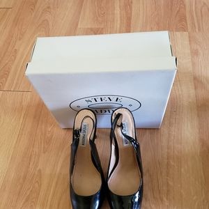 Steve Madden Size 9 Black Patent